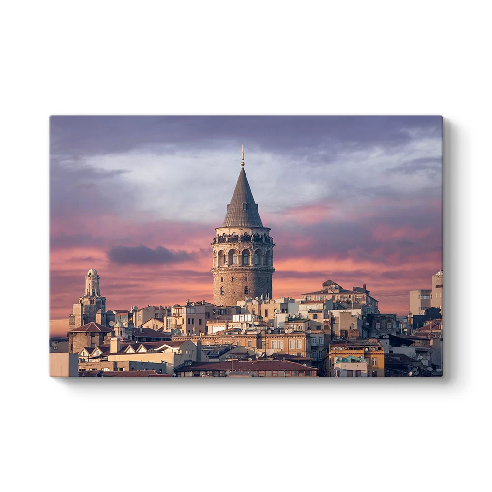 Hezarfen Ahmed Çelebi Galata Tablosu - Model 1